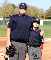 Father and Son umpire teams